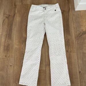 NILS Women's Cream Diamond Boot Cut Ski Pant